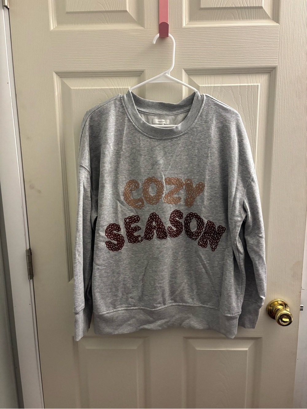 Women’s Maurice’s Cozy Season Gray Sweatshirt Pullover L